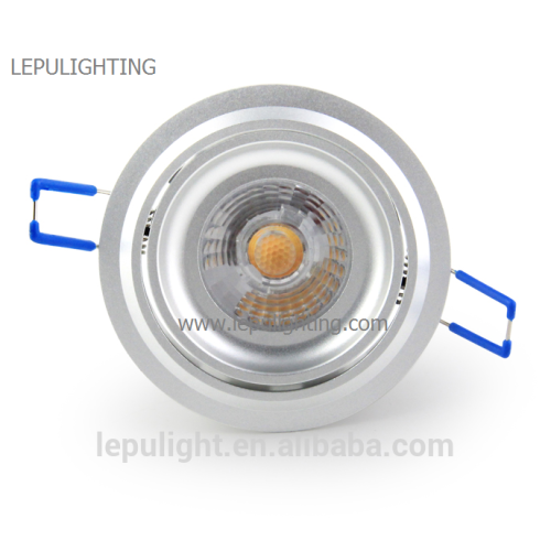 Super thin H31mm cutout83mm dimmable VANERN 8w 13w led cob recessed downlight with 45 degree